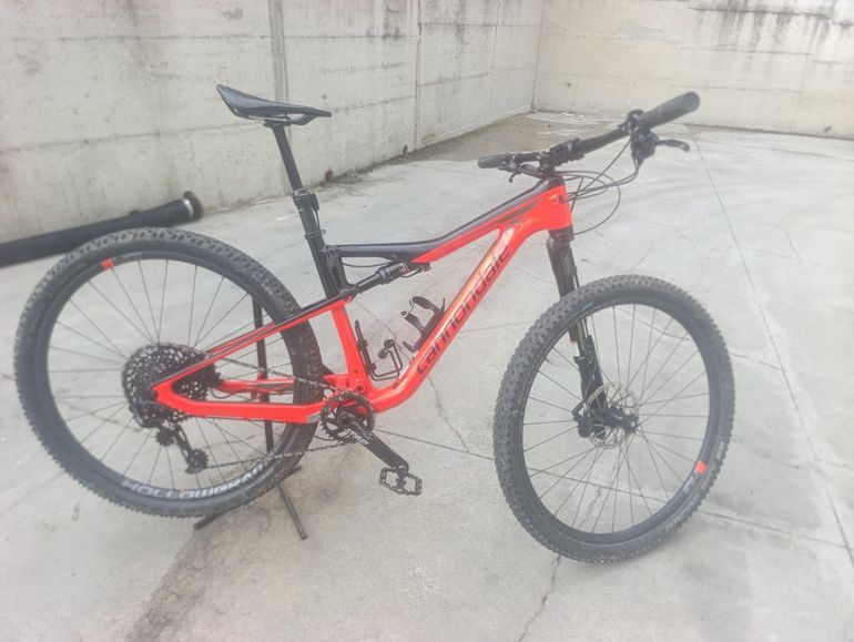 Used Cannondale Scalpel-Si Carbon 3 2019 2019 Mountainbike, Red, 29 — image 1 of 9