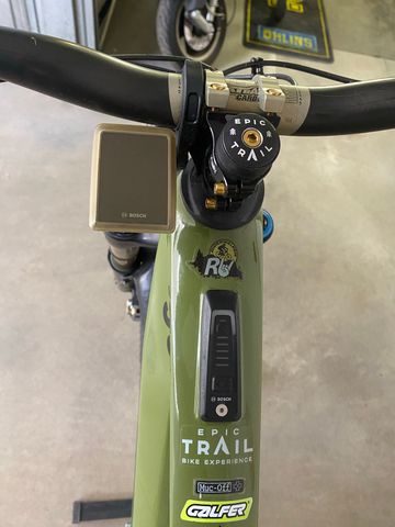 Used CUBE Stereo hybrid SRAM X0 Eagle AXS (T-Type) 2024 Mountainbike, Green — image 10 of 12