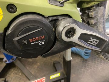Used CUBE Stereo hybrid SRAM X0 Eagle AXS (T-Type) 2024 Mountainbike, Green — image 6 of 12