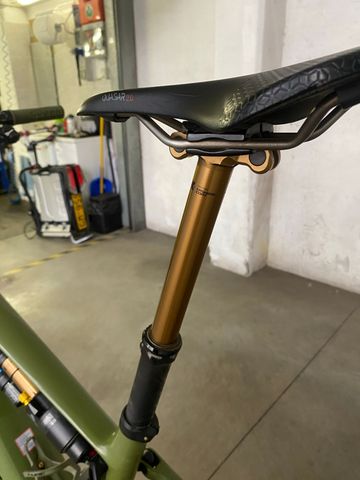 Used CUBE Stereo hybrid SRAM X0 Eagle AXS (T-Type) 2024 Mountainbike, Green — image 9 of 12