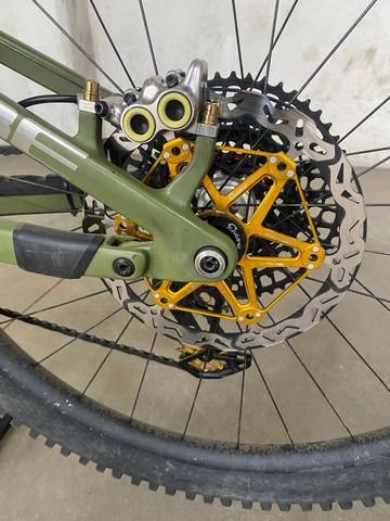 Used CUBE Stereo hybrid SRAM X0 Eagle AXS (T-Type) 2024 Mountainbike, Green — image 12 of 12