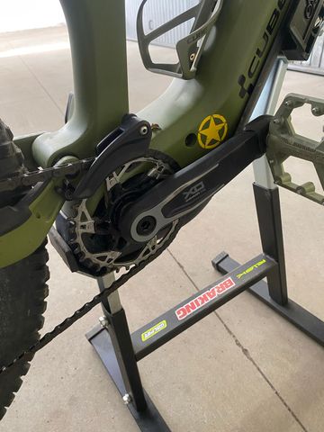 Used CUBE Stereo hybrid SRAM X0 Eagle AXS (T-Type) 2024 Mountainbike, Green — image 5 of 12