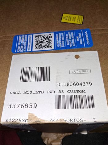 Used Orbea ORCA M10iLTD PWR 2025 2025 Road & Gravel, Blanco — image 3 of 6