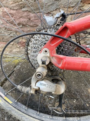 Used Rotwild Custom Shimano Deore XT 2002 Mountainbike, Light Gray — image 9 of 10