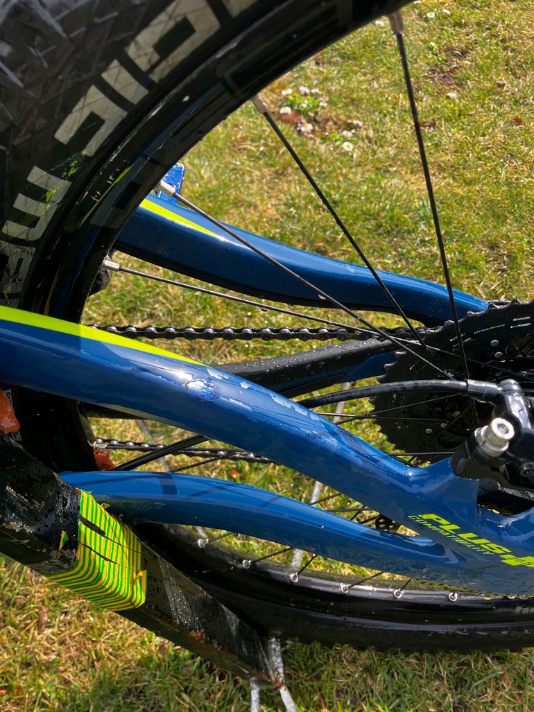 Used Pivot Firebird 29 Frame w/ Carbon Cranks 2020 2020 Mountainbike, Blue, 29 — image 4 of 8