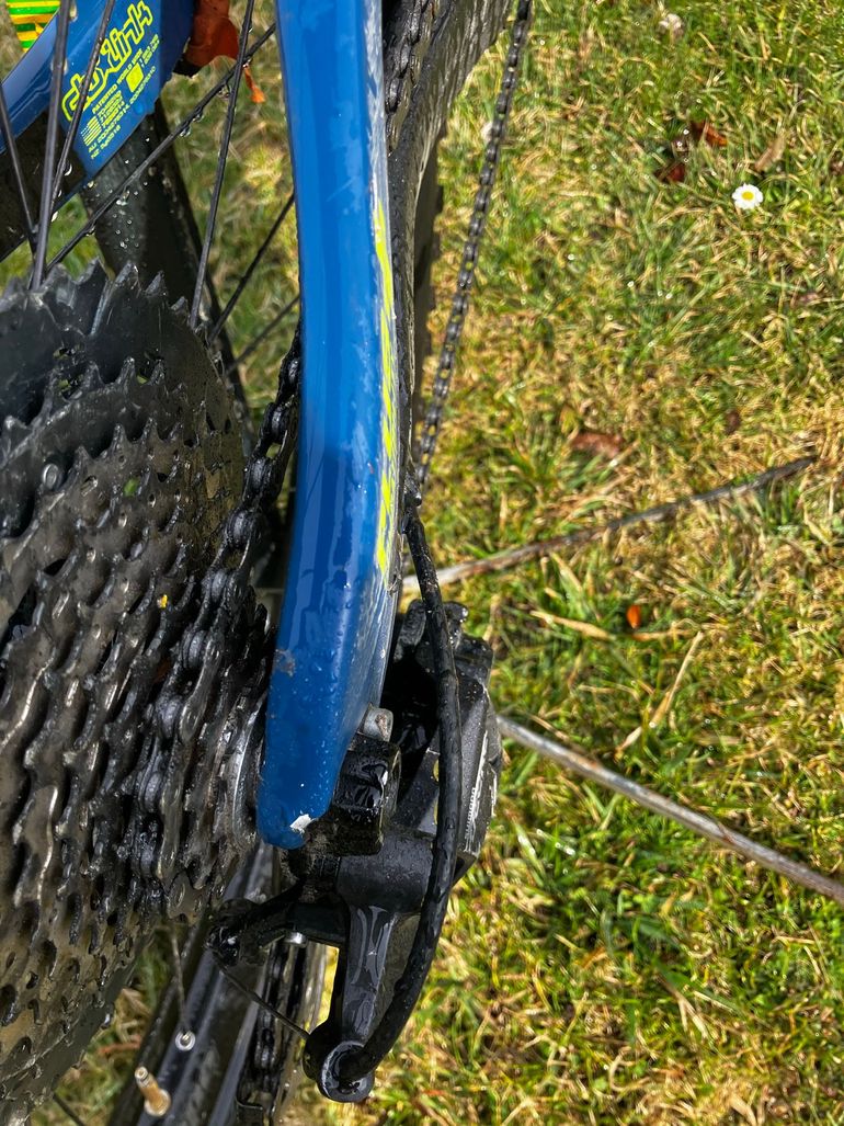 Used Pivot Firebird 29 Frame w/ Carbon Cranks 2020 2020 Mountainbike, Blue, 29 — image 5 of 8