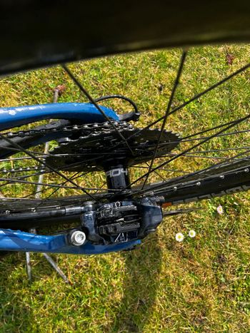 Used Pivot Firebird 29 Frame w/ Carbon Cranks 2020 2020 Mountainbike, Blue, 29 — image 7 of 8