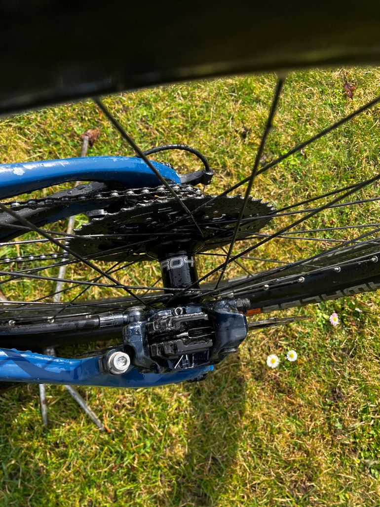 Used Pivot Firebird 29 Frame w/ Carbon Cranks 2020 2020 Mountainbike, Blue, 29 — image 7 of 8