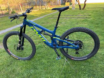 Used Pivot Firebird 29 Frame w/ Carbon Cranks 2020 2020 Mountainbike, Blue, 29 — image 8 of 8