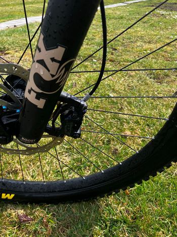 Used Pivot Firebird 29 Frame w/ Carbon Cranks 2020 2020 Mountainbike, Blue, 29 — image 6 of 8