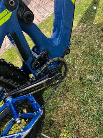 Used Pivot Firebird 29 Frame w/ Carbon Cranks 2020 2020 Mountainbike, Blue, 29 — image 3 of 8