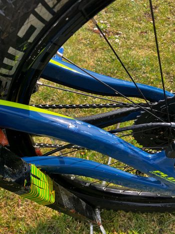 Used Pivot Firebird 29 Frame w/ Carbon Cranks 2020 2020 Mountainbike, Blue, 29 — image 2 of 8