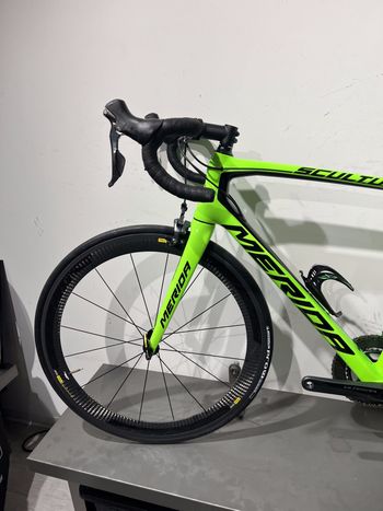 Used Merida Scultura CF 907 2014 2014 Road & Gravel, Verde — image 2 of 20