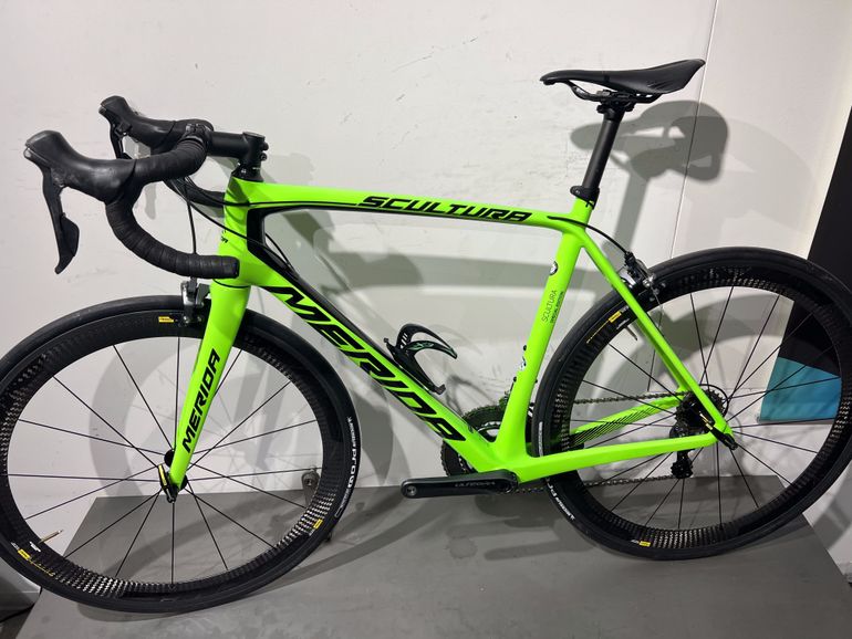 Used Merida Scultura CF 907 2014 2014 Road & Gravel, Verde — image 1 of 20