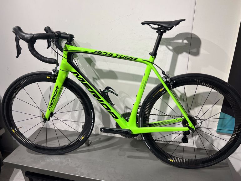 Used Merida Scultura CF 907 2014 2014 Road & Gravel, Verde — image 4 of 20