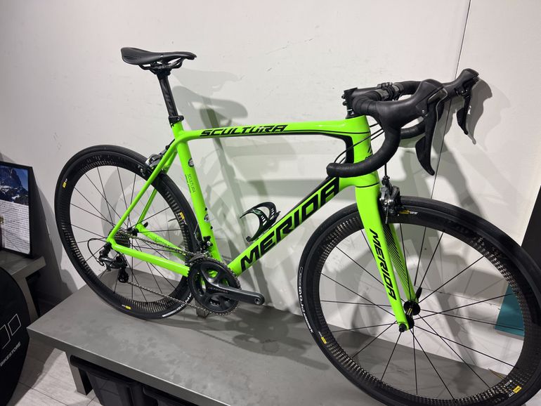 Used Merida Scultura CF 907 2014 2014 Road & Gravel, Verde — image 13 of 20