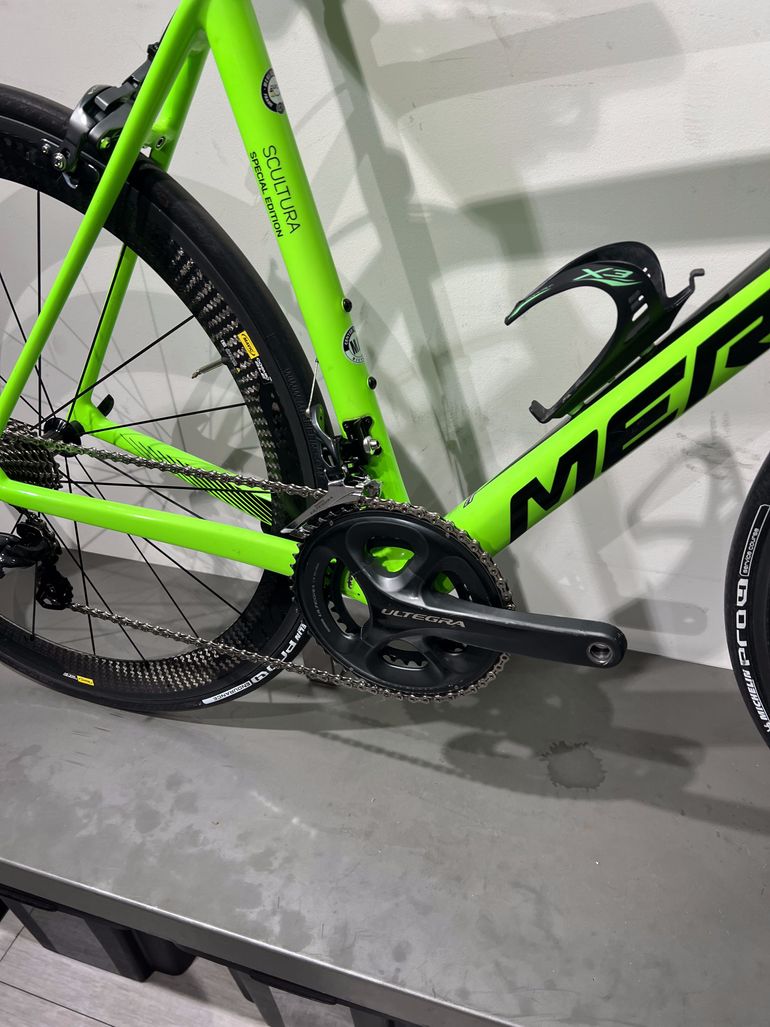 Used Merida Scultura CF 907 2014 2014 Road & Gravel, Verde — image 6 of 20