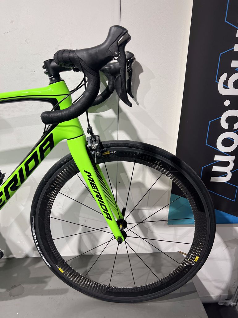Used Merida Scultura CF 907 2014 2014 Road & Gravel, Verde — image 15 of 20