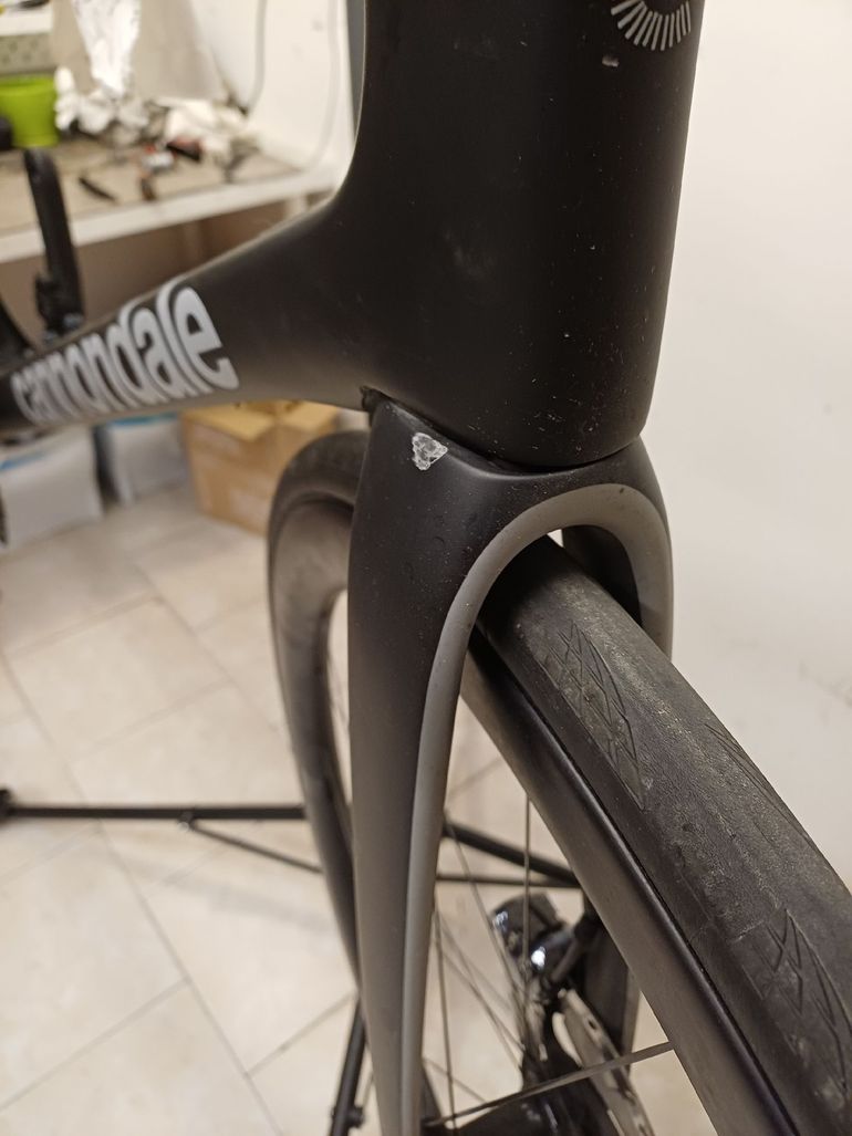 Used Cannondale SuperSix EVO Hi-MOD Disc Ultegra Di2 2021 2021 Road & Gravel, Black — image 13 of 13