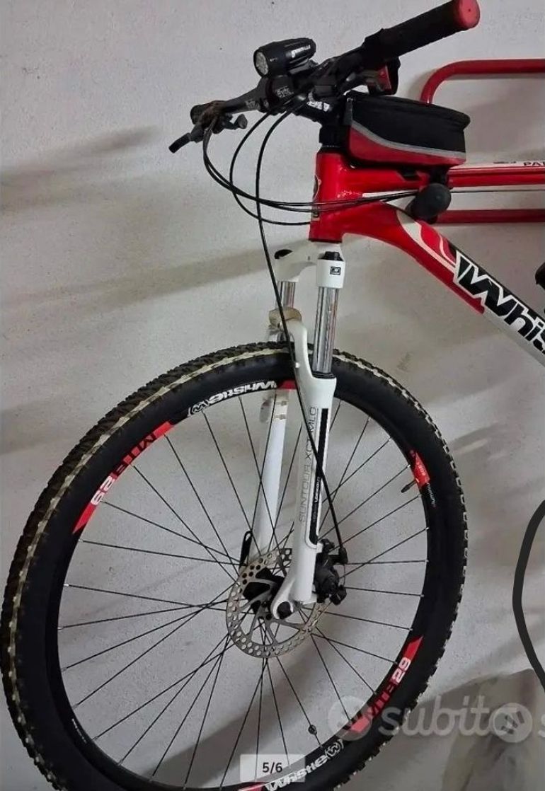 Used mtb whistle Mtb whistle Custom Shimano 105 Di2 2019 Mountainbike, Rot — image 2 of 5