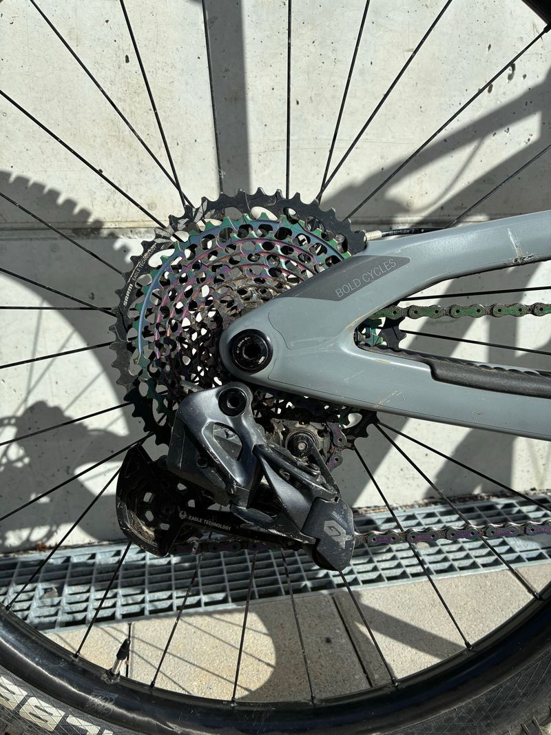 Gebrauchtes Bold Linkin SRAM GX Eagle AXS 2024 Mountainbike, Hellgrau, 29 — Bild 10 von 12