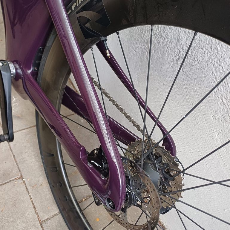 Used Felt IAx Advanced 105 Di2 2024 2024 Road & Gravel, Purple — image 9 of 35