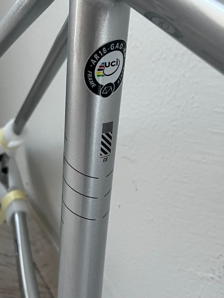 Used Argon 18 Gallium Disc Shimano Ultegra Di2 2020 Frameset 2020 Road & Gravel, Hellgrau — image 17 of 22