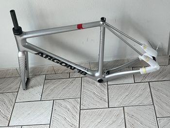 Used Argon 18 Gallium Disc Shimano Ultegra Di2 2020 Frameset 2020 Road & Gravel, Hellgrau — image 22 of 22