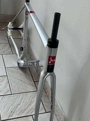 Used Argon 18 Gallium Disc Shimano Ultegra Di2 2020 Frameset 2020 Road & Gravel, Hellgrau — image 19 of 22