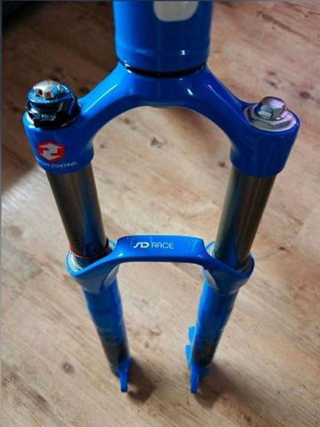 Used CUBE Reaction Frameset 2010 Mountainbike, Blue — image 4 of 7