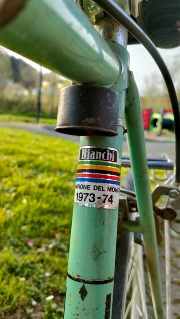 Used Bianchi CAMPIONE DEL MONDO 73-74 1976 Road & Gravel, Blue — image 3 of 4