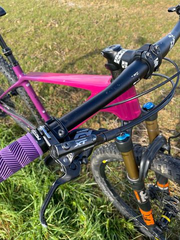 Gebrauchtes Orbea ALMA M15 2019 2019 Mountainbike, Violett, 29 — Bild 5 von 20