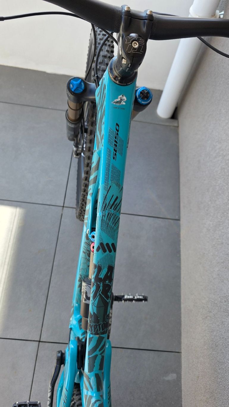 Used Yeti SB150 Custom SRAM XX1 Eagle AXS 2022 Mountainbike, Blue, 29 — image 16 of 33