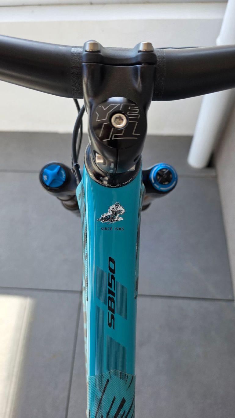 Used Yeti SB150 Custom SRAM XX1 Eagle AXS 2022 Mountainbike, Blue, 29 — image 17 of 33