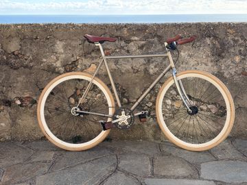 Używany Legnano 56 Sport Acciaio Colombus * Trasmissione Shimano 7 Speed Con 1990 Urban & Touring