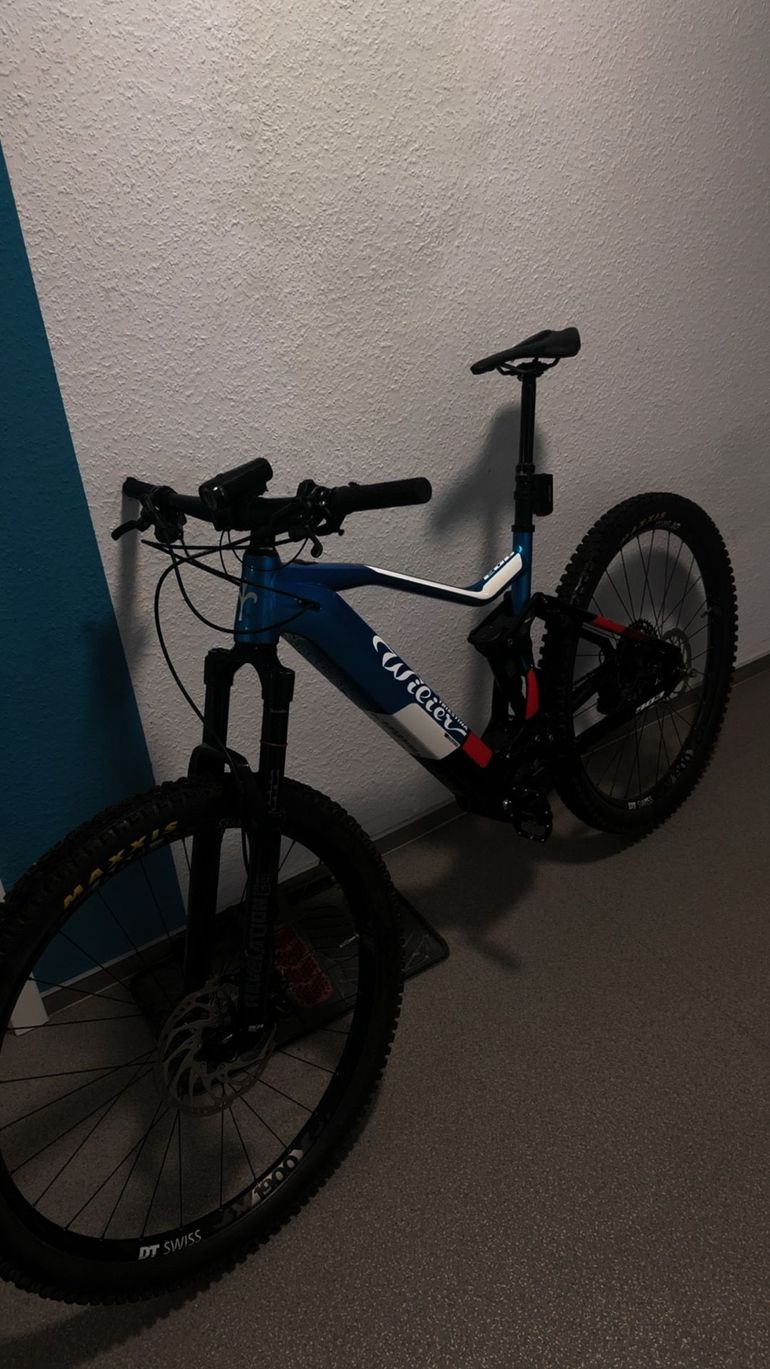 Used Wilier e903TRN PRO SHIMANO XT 1X12 2022 2022 Mountainbike, Blue, 29 — image 2 of 6