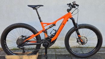 Used Specialized Turbo Levo FSR Expert 6Fattie 2017 2017 Mountainbike, Orange, 27.5 — image 2 of 4