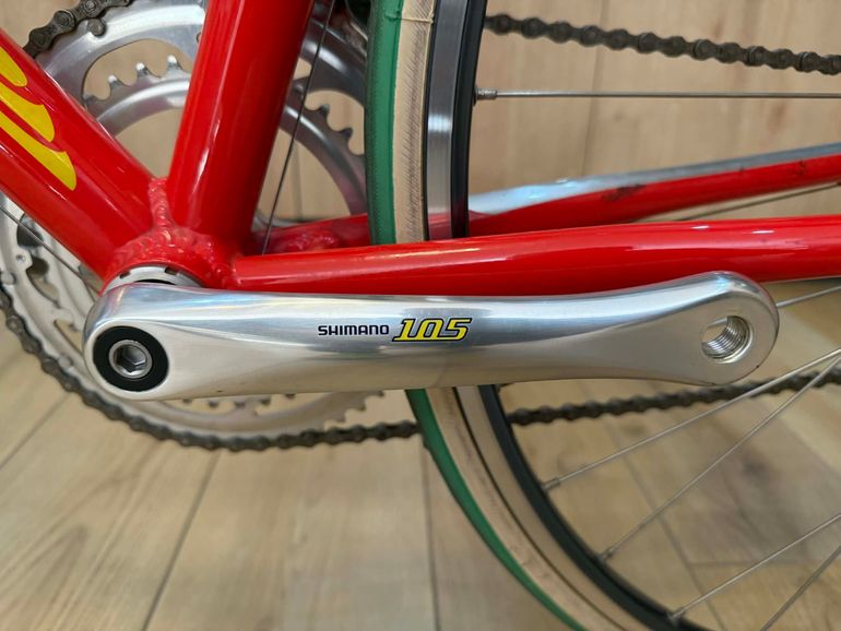 Used badolato Alluminium. Shimano 105 9s. 2002 Road & Gravel, Red — image 6 of 20