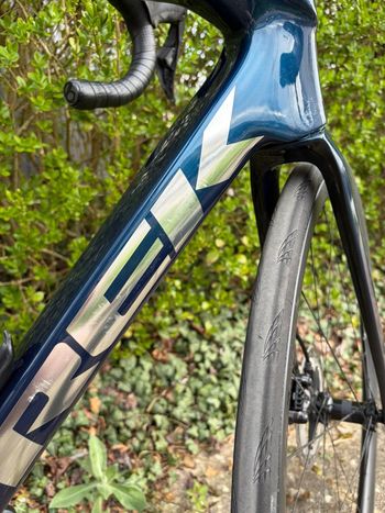 Used Trek Émonda SL 7 2022 2022 Road & Gravel, Blue — image 7 of 10