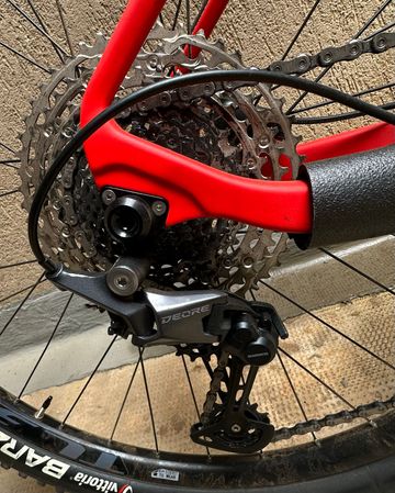 Used Bottecchia Ortles Shimano Deore 2023 Mountainbike, Red, 29 — image 8 of 16