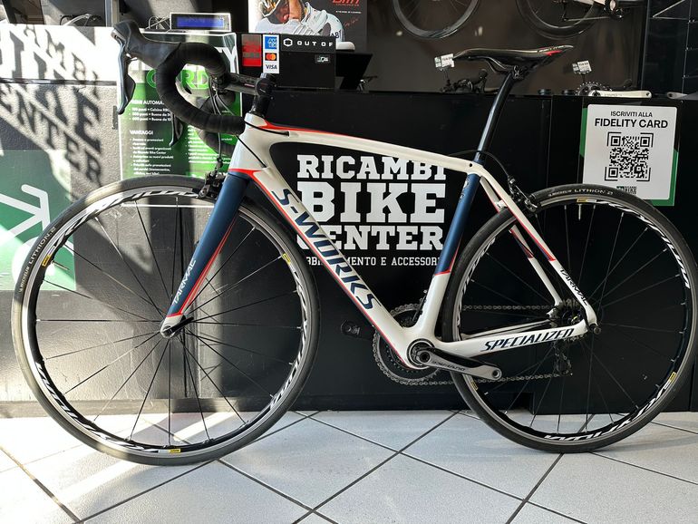 Used Specialized S-Works Tarmac SL4 Dura-Ace 2014 2014 Road & Gravel, White — image 5 of 5