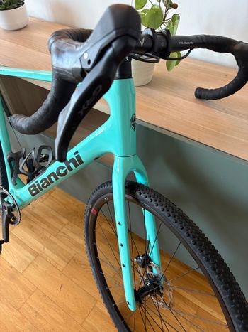 Used Bianchi Arcadex COMP GRX 610/822 disc 2024 2024 Road & Gravel, Blue — image 9 of 9