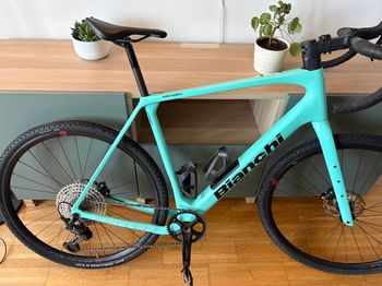 Used Bianchi Arcadex COMP GRX 610/822 disc 2024 2024 Road & Gravel, Blue — image 2 of 9