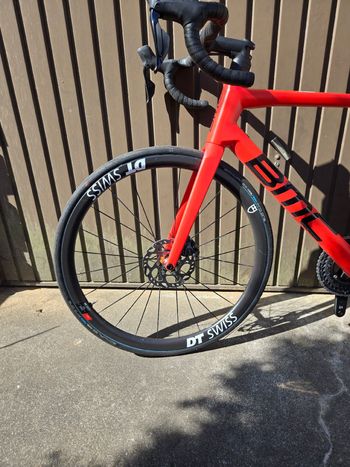 Used BMC Teammachine SLR THREE 2025 2025 Road & Gravel, Red — image 2 of 18