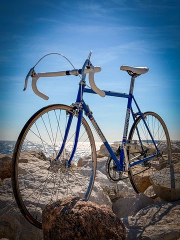 Used Tinazzi Custom Shimano 600 1980 Road & Gravel, Blue — image 1 of 6