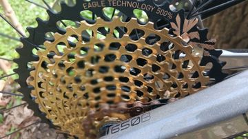 Gebrauchtes YT Industries Capra SRAM GX Eagle AXS 2018 Mountainbike, Hellgrau, 27, 5 (650B) — Bild 8 von 14