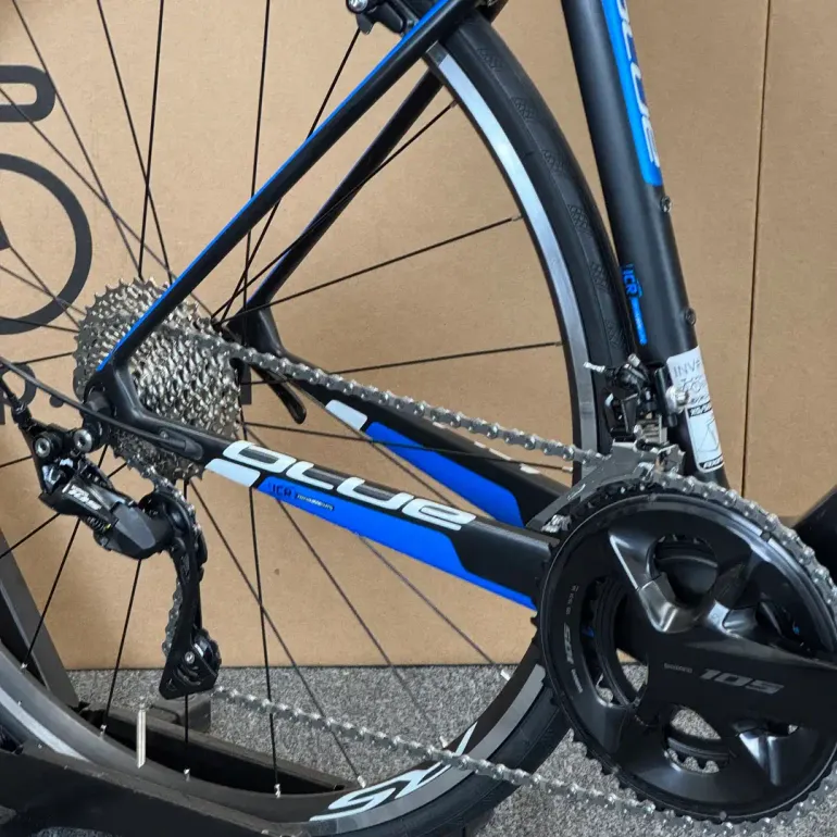 Used Blue Competition Blue Axino EX - 11-speed Shimano 105 52cm (2017) 2017 Road & Gravel, Blue — image 5 of 6