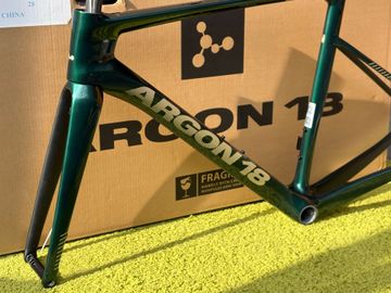 Used Argon 18 Sum Frameset 2025 Road & Gravel, Green — image 4 of 12