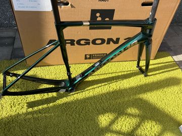 Used Argon 18 Sum Frameset 2025 Road & Gravel, Green — image 7 of 12
