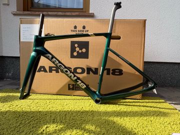 Used Argon 18 Sum Frameset 2025 Road & Gravel, Green — image 2 of 12
